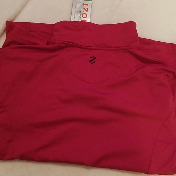 Men's Izod Cool-FX zip up pullover size Medium NWT - Picture 6 of 7
